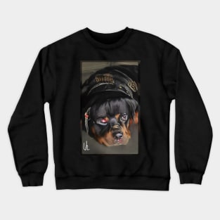 Rottweiler Steampunk Art Crewneck Sweatshirt